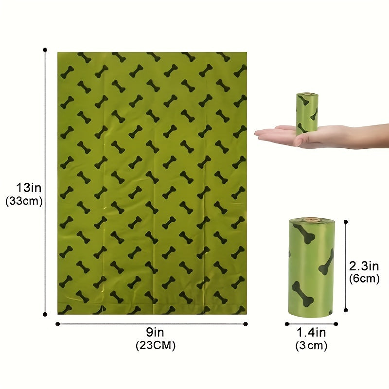 Biodegradable Dog Waste Bags with Dispenser