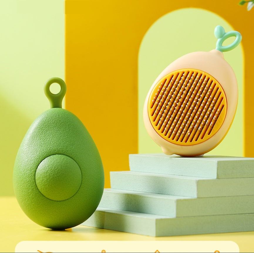 Creative Cat Grooming Comb with Self-Cleaning