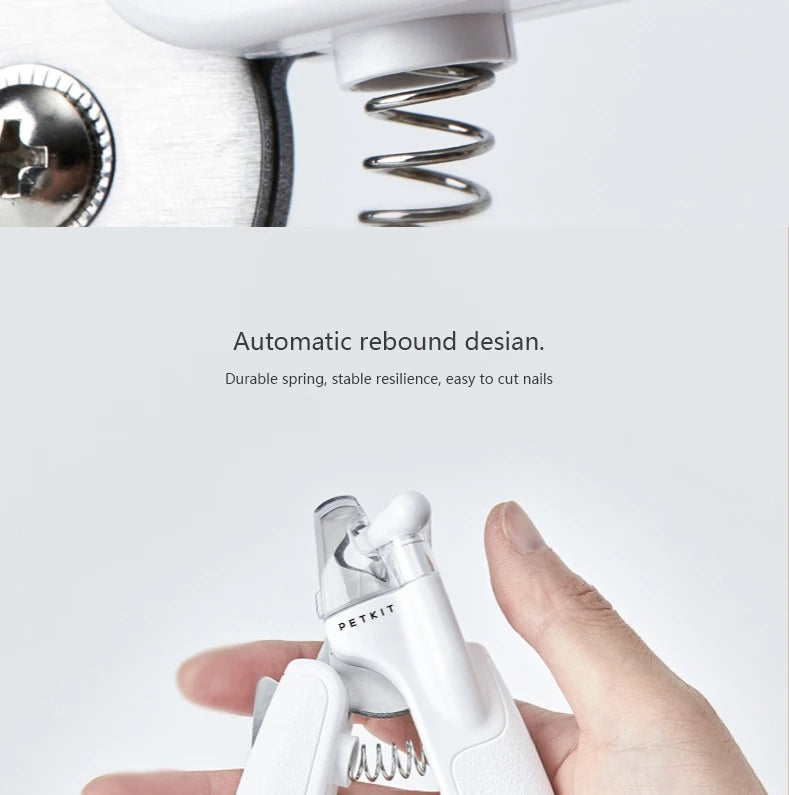 Professional Pet Nail Clipper with LED Light