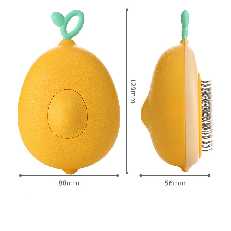 Creative Cat Grooming Comb with Self-Cleaning