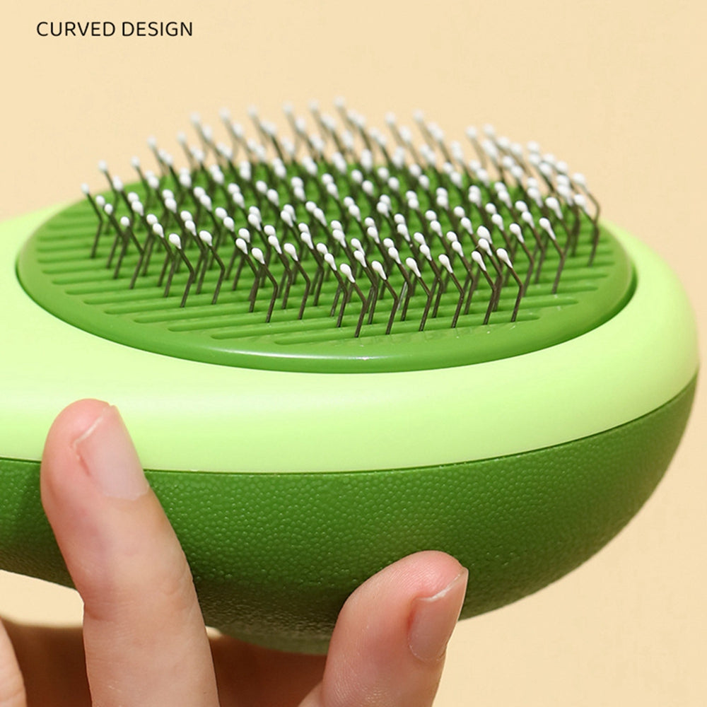 Creative Cat Grooming Comb with Self-Cleaning